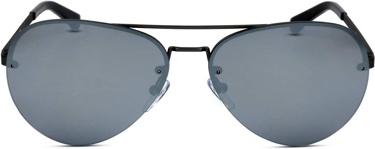 Front view of Calvin Klein CKJ119S CKJ119S21 in Gunmetal