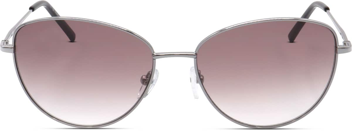 Front view of Dkny DK103S DK103S11 in Silver