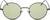 Front view of DKNY DK105S DK105S21 in Gunmetal thumbnail