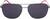 Front view of DKNY DK113S DK113S15 in Gunmetal thumbnail