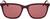 Front view of DKNY DK510S DK510S18 in Burgundy thumbnail
