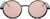 Front view of DKNY DK519S DK519S12 in Gray thumbnail