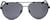 Front view of Fossil FOS3101 FOS310121 in Matte Black thumbnail
