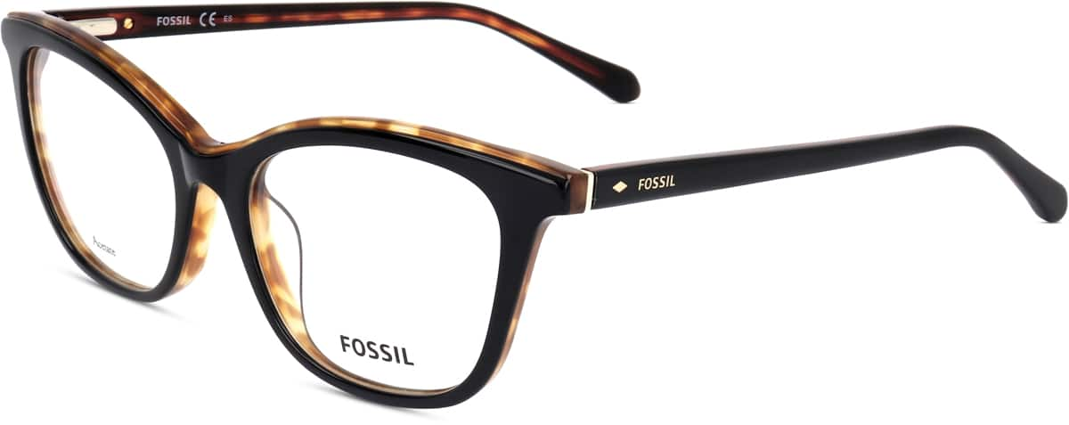 Angle view of Fossil FOS7081 FOS708121 in Black