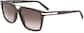 Angle view of Ferragamo FRG1037 FRG103715 in Dark Brown thumbnail