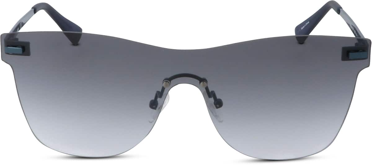 Front view of Guess GF0186 GF018616 in Matte Blue