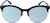 Front view of Guess GG1159 GG115921 in Black thumbnail
