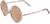 Angle view of Guess GG1173 GG117319 in Rose Gold thumbnail
