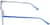 Side view of Guess GU3023 GU302316 in Blue thumbnail
