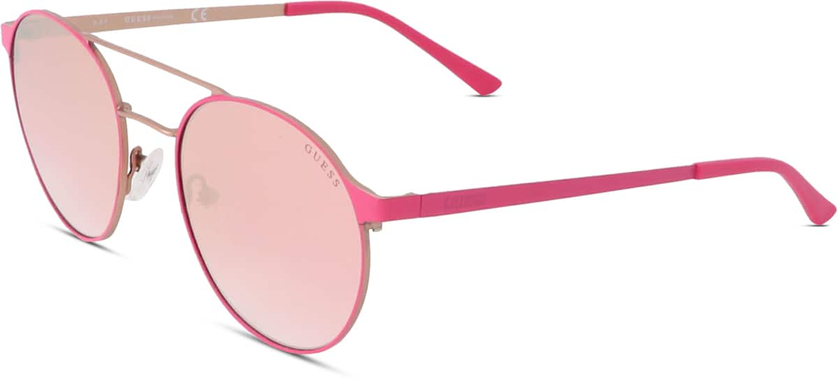 Angle view of Guess GU3023 GU302319 in Pink