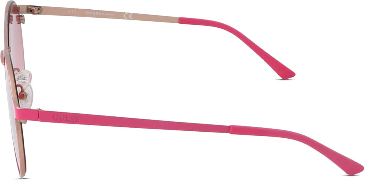 Side view of Guess GU3023 GU302319 in Pink