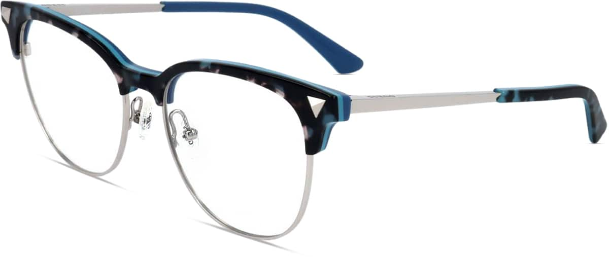 Angle view of Guess GUE2798 GUE279816 in Black Blue