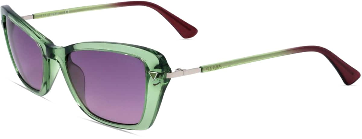 Angle view of Guess GUE7654 GUE765424 in Light Green