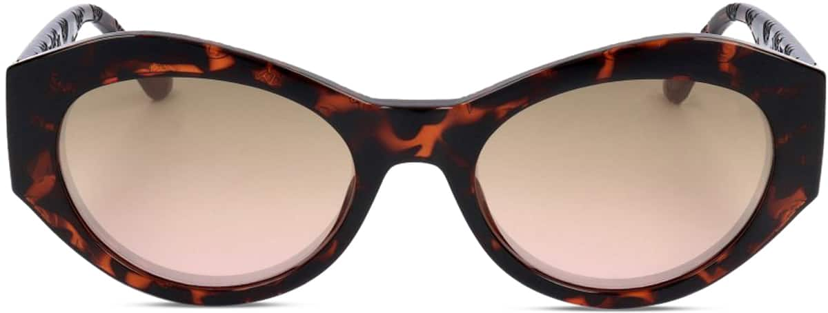 Front view of Guess GUE7728 GUE772825 in Tortoiseshell