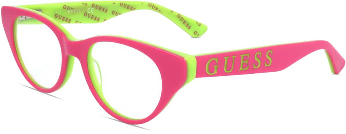 Angle view of Guess GUE9192 GUE919219 in Pink