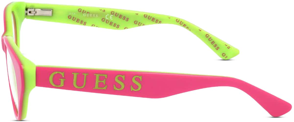 Side view of Kids' Guess GUE9192 GUE919219 in Pink