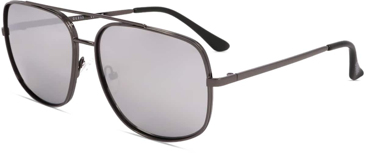 Angle view of Guess GUF0207 GUF020712 in Gunmetal