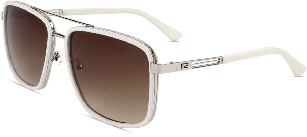 Angle view of Guess GUF5046 GUF504630 in White