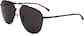 Angle view of Hugo Boss HUB1170 HUB117021 in Matte Black thumbnail
