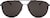 Front view of Hugo Boss HUB1170 HUB117021 in Matte Black thumbnail