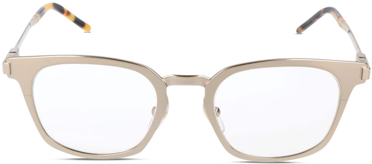 Front view of Marc Jacobs  MARC 145 JAC14514 in Light Gold