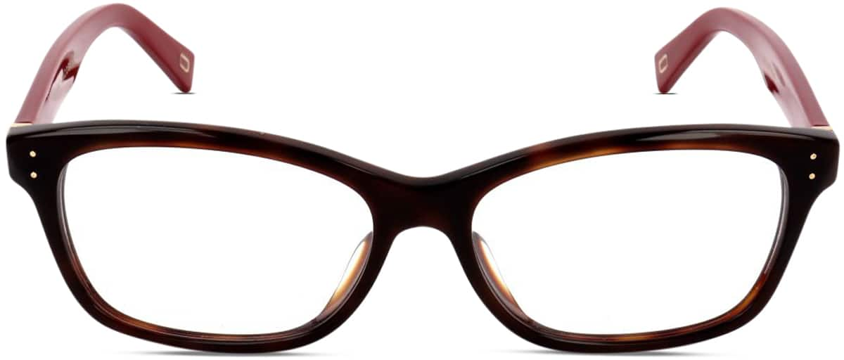 Front view of Marc Jacobs  MARC 149 JAC14915 in Dark Havana