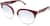 Angle view of Marc Jacobs  MARC 170 JAC17045 in Burgundy thumbnail