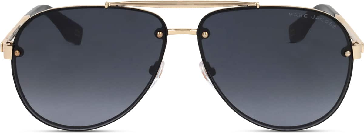 Front view of Marc Jacobs JAC317 JAC31714 in Gold