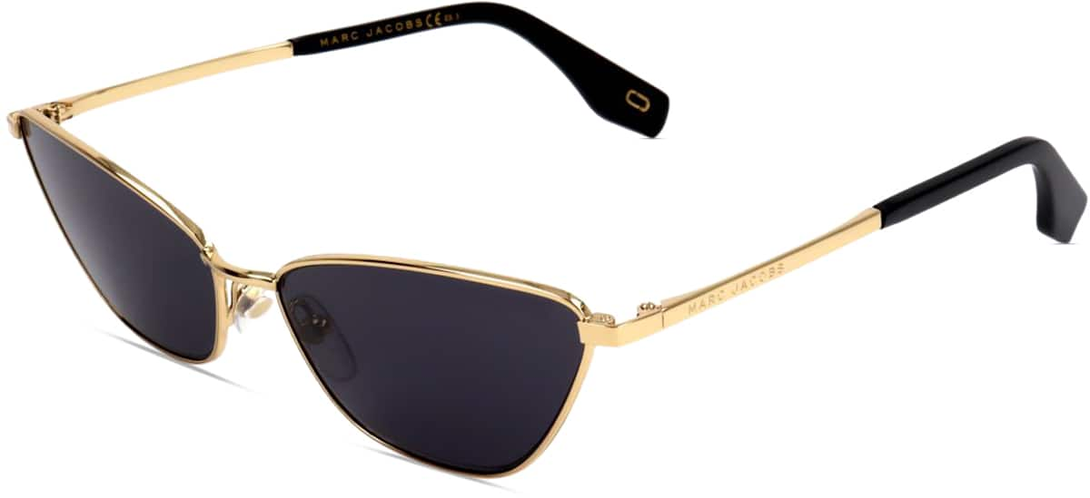 Angle view of Marc Jacobs  MARC 369 JAC36914 in Gold