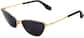 Angle view of Marc Jacobs  MARC 369 JAC36914 in Gold thumbnail