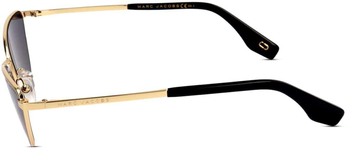 Side view of Marc Jacobs  MARC 369 JAC36914 in Gold