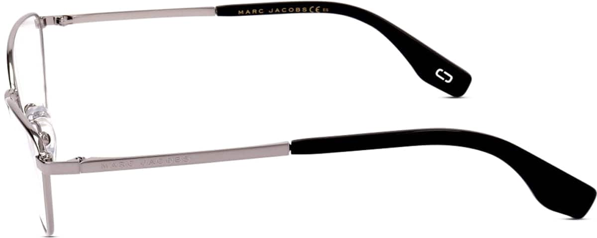 Side view of Marc Jacobs  MARC 371 JAC37111 in Silver