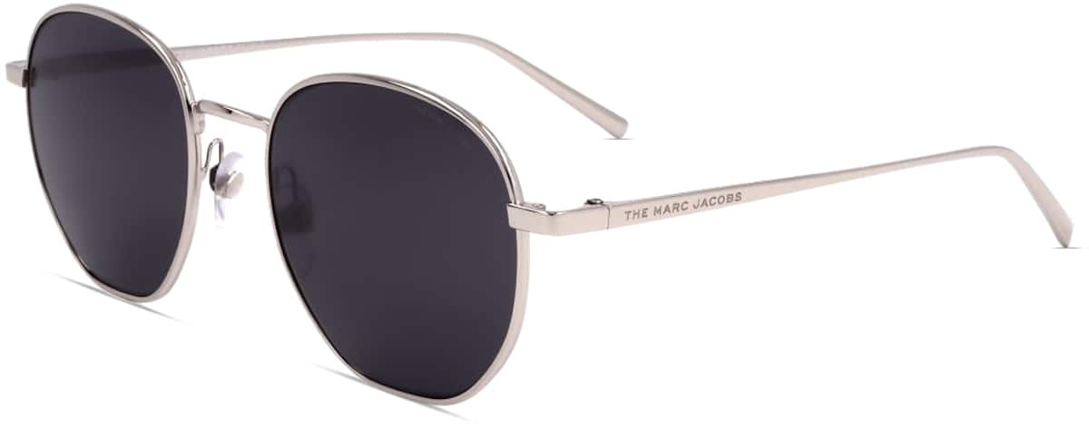 Angle view of Marc Jacobs  MARC 434 JAC43411 in Palladium