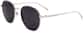 Angle view of Marc Jacobs  MARC 434 JAC43411 in Palladium thumbnail