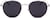 Front view of Marc Jacobs  MARC 434 JAC43411 in Palladium thumbnail