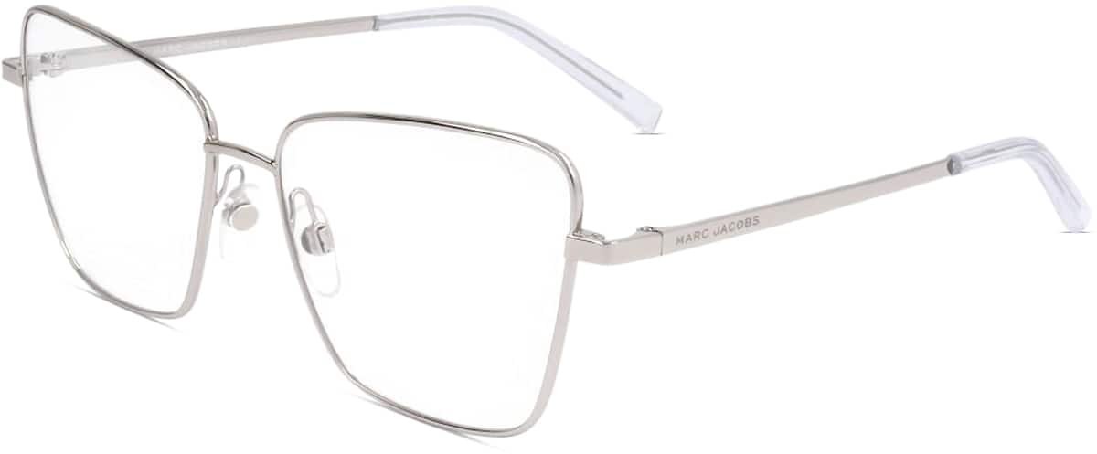 Angle view of Marc Jacobs  MARC 435 JAC43511 in Palladium