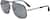 Angle view of Marc Jacobs  MARC 470 JAC47021 in Ruthenium thumbnail