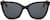 Front view of Marc Jacobs  MARC 500 JAC50021 in Black thumbnail