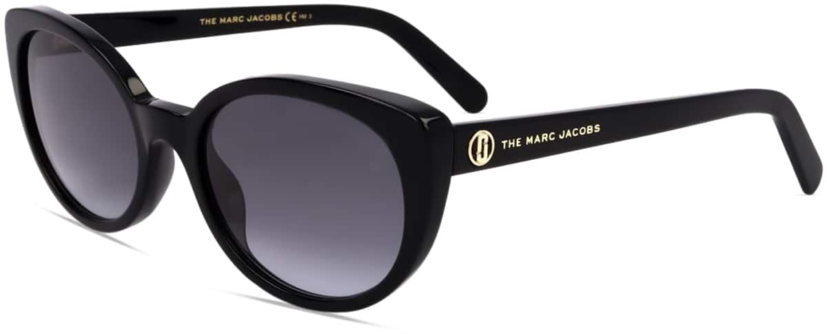 Angle view of Marc Jacobs  MARC 525 JAC52521 in Black