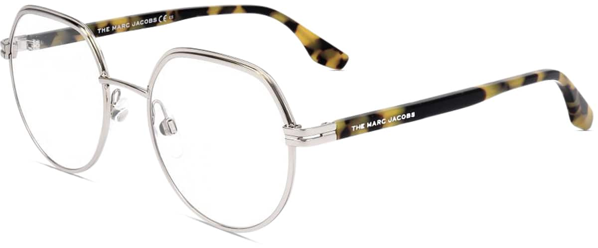 Angle view of Marc Jacobs  MARC 548 JAC54811 in Palladium