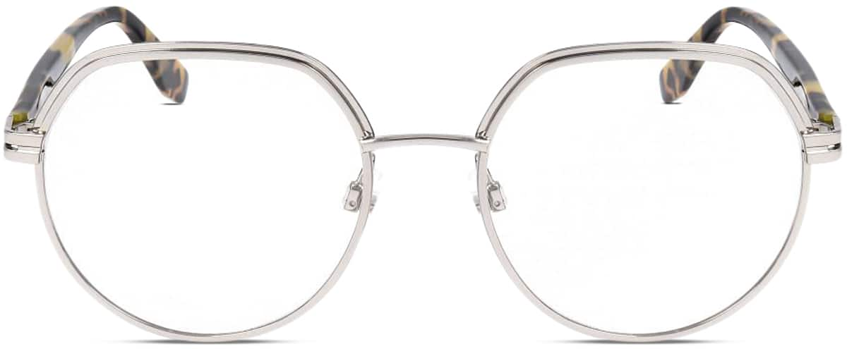 Front view of Marc Jacobs  MARC 548 JAC54811 in Palladium