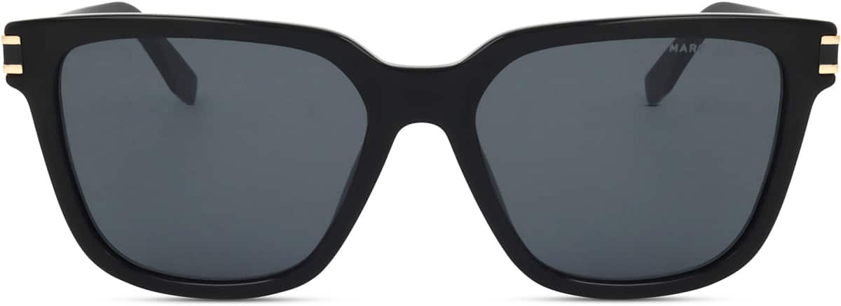 Front view of Marc Jacobs JAC567 JAC56721 in Black