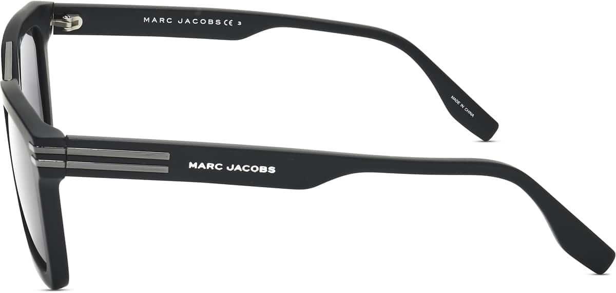 Side view of Marc Jacobs JAC589 JAC58921 in Black