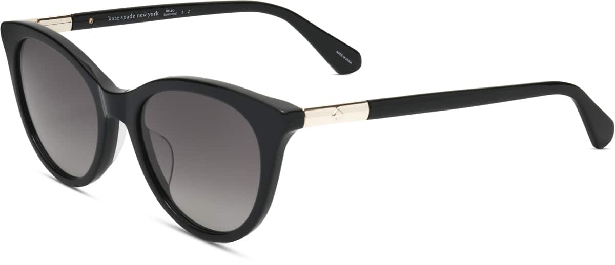 Angle view of Kate Spade KSPJANALYNN JANALYNN21 in Black