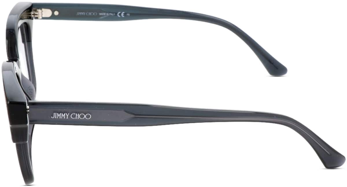 Side view of Jimmy Choo JC176 JIM17612 in Gray