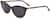 Angle view of Jimmy Choo NADIA JIMNADIA12 in Gray thumbnail