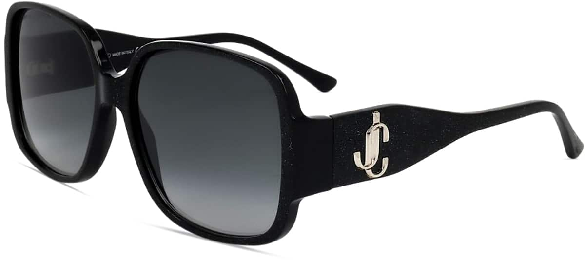 Angle view of Jimmy Choo TARA JIMTARA21 in Black