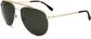 Angle view of Lacoste LAC177SP LAC177SP14 in Light Gold thumbnail