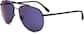Angle view of Lacoste LAC177SP LAC177SP21 in Black thumbnail