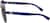 Side view of Lacoste LAC185S LAC185S16 in Matte Blue thumbnail